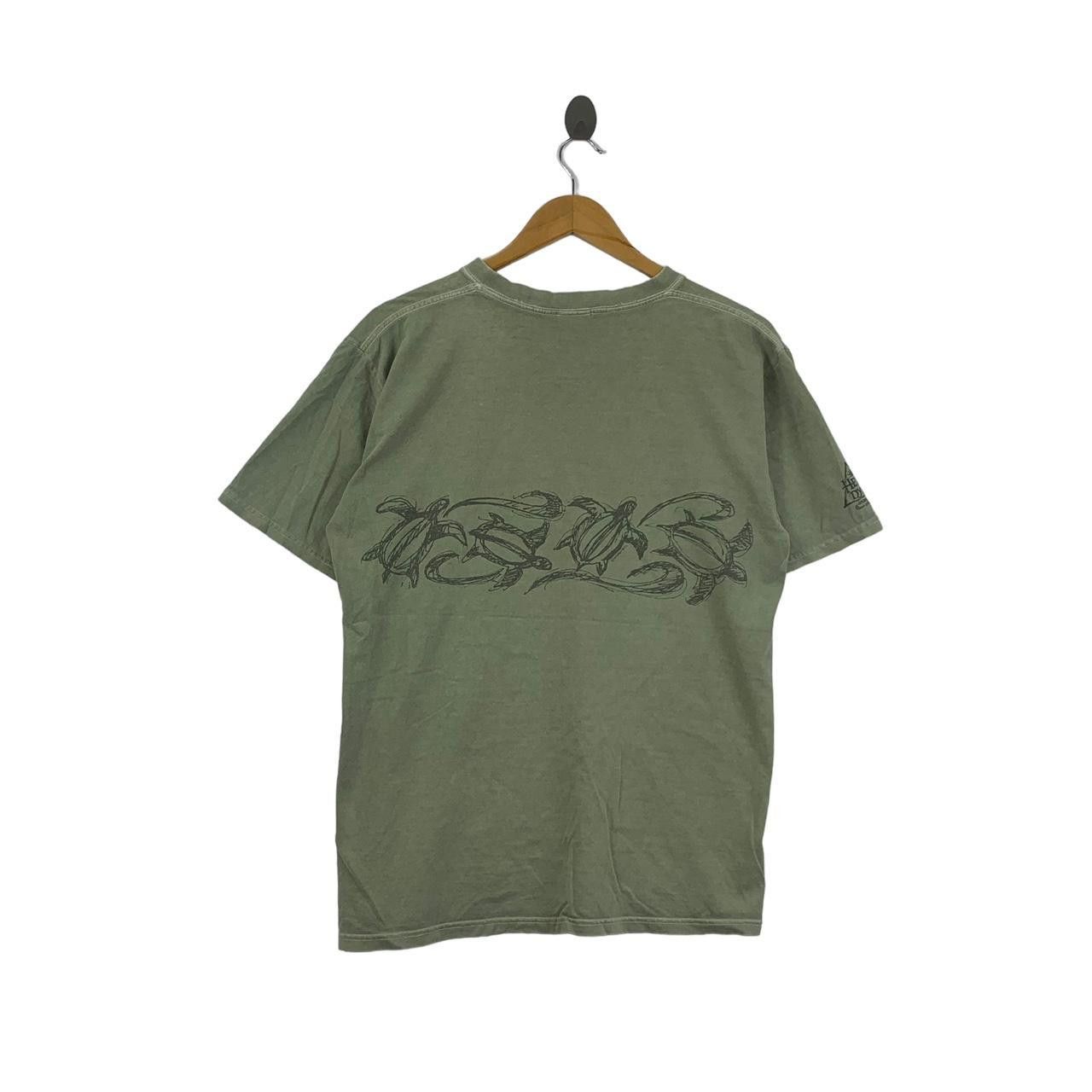 Vintage Vintage CRAZY SHIRTS HAWAII Turtle Hemp Dyed Tee Shirt Size US M / EU 48-50 / 2 - 4 Thumbnail