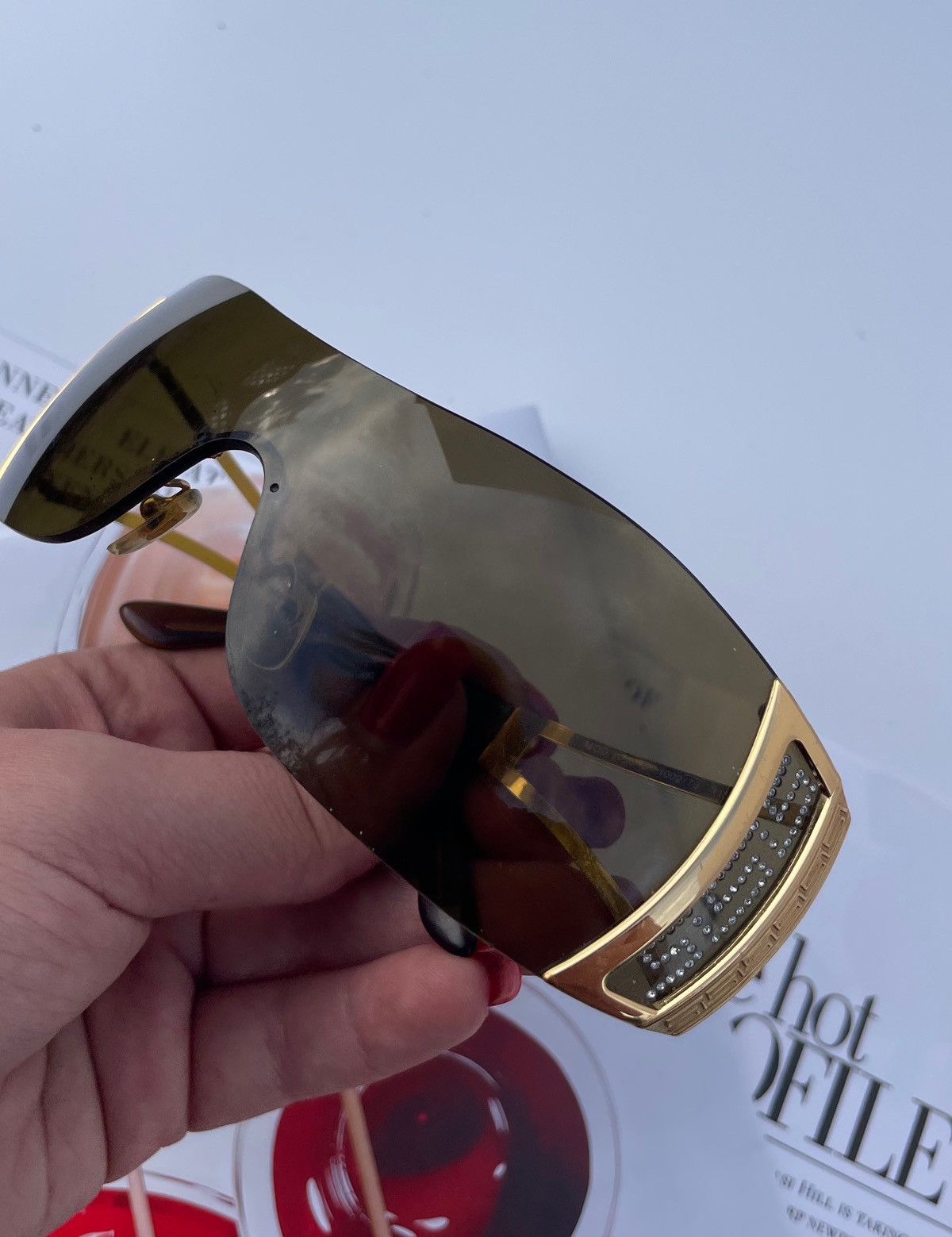 Versace Versace vintage sunglasses mod. 2058-B Size ONE SIZE - 6 Thumbnail