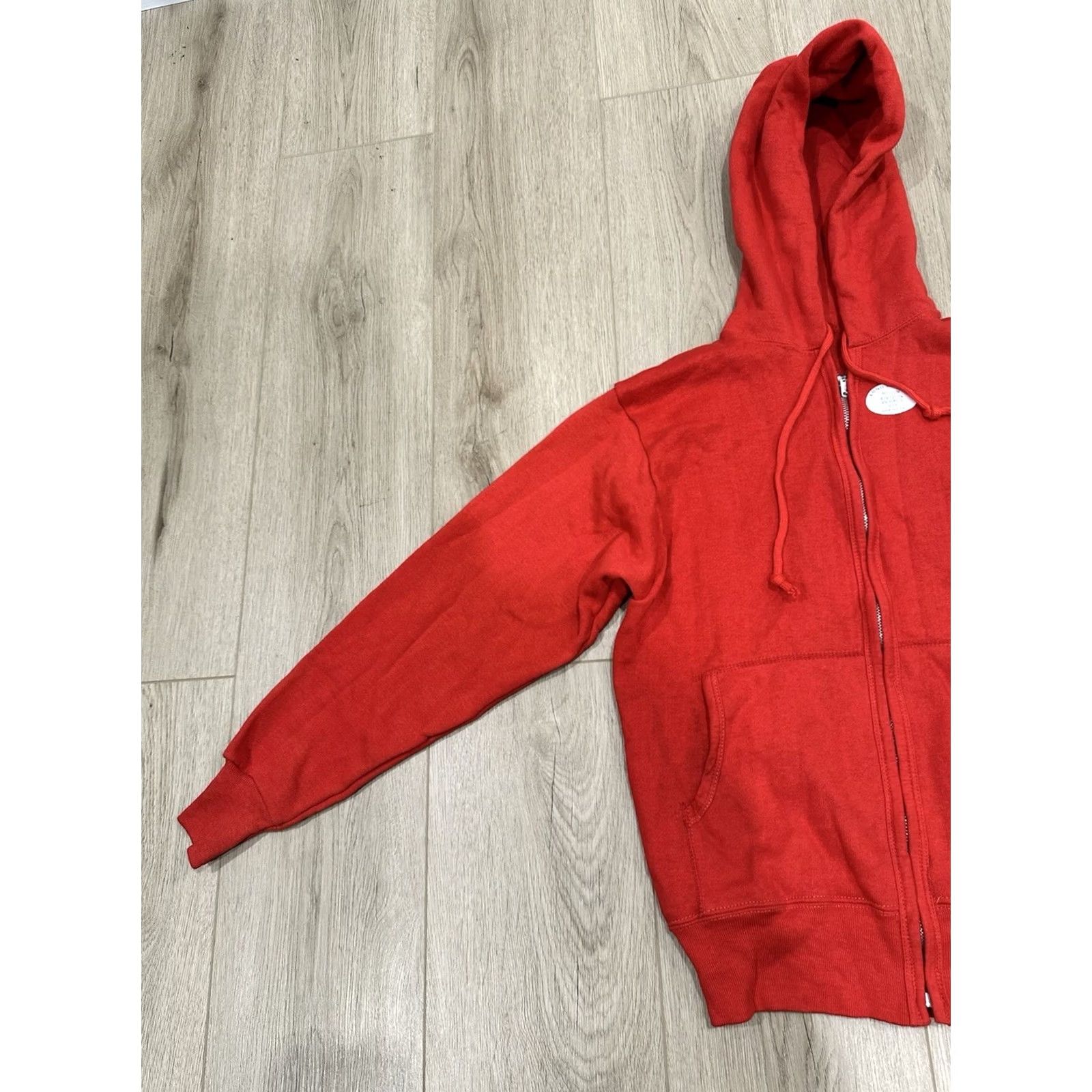 Vintage VINTAGE NWT Red 60s Zip Up Hoodie Men's M Made In USA Vintage Zip Up Hoodie Regular Fit Mens Size US M / EU 48-50 / 2 - 4 Thumbnail