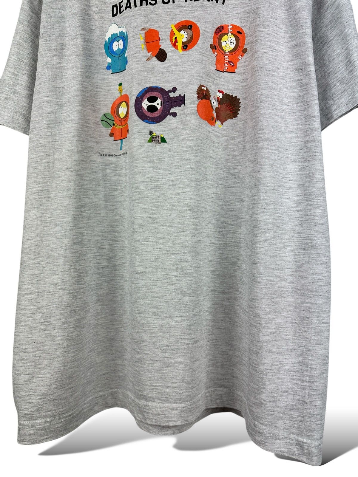 Cartoon Network Vintage 1999 South Park The Many Deaths Of Kenny T-Shirt Size US L / EU 52-54 / 3 - 4 Thumbnail
