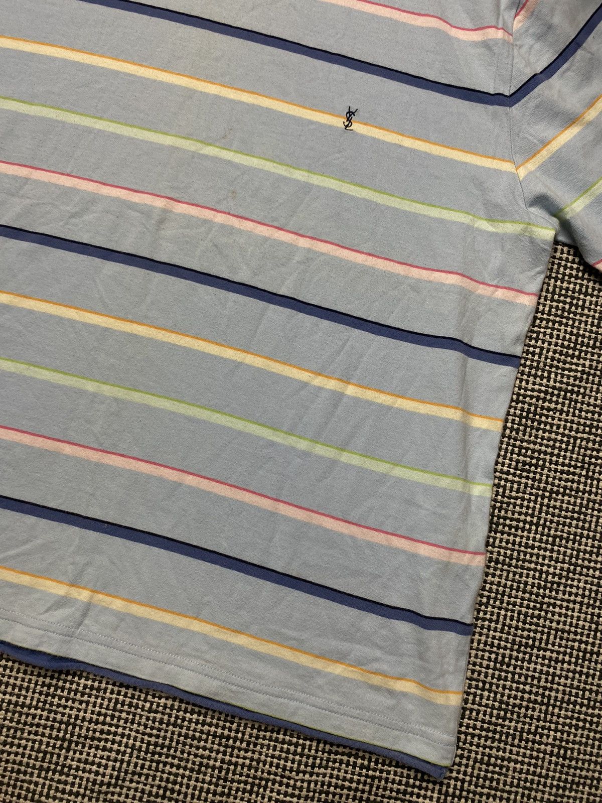 Vintage × Yves Saint Laurent Rare Yves Saint Laurent vintage T-shirt y2k Size XL / US 12-14 / IT 48-50 - 3 Thumbnail