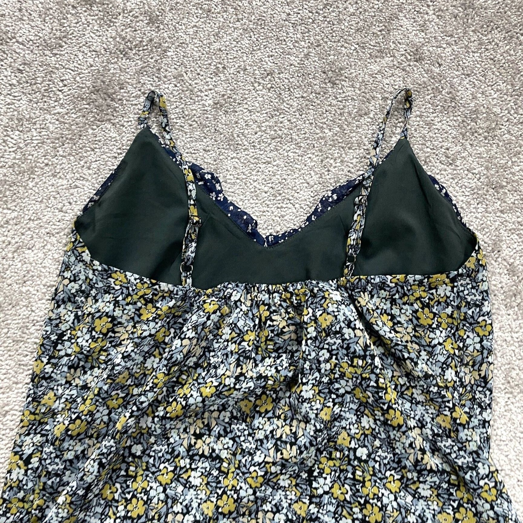 Banana Republic Banana Republic Camisole Womens XS Multicolor Floral Spaghetti Blouse Casual Size XS / US 0-2 / IT 36-38 - 3 Thumbnail