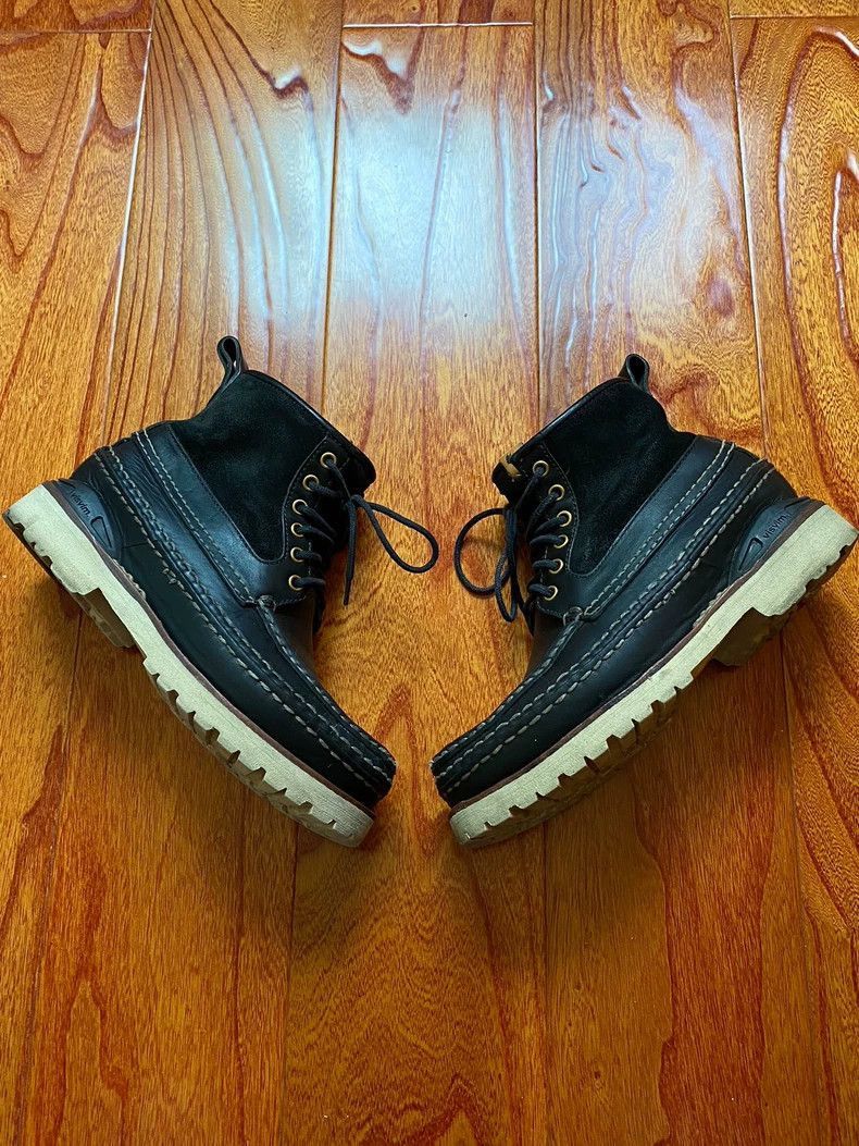 Visvim Visvim visvim Grizzly Boots Mid Folk Black-2506 Size US 8 / EU 41 - 1 Thumbnail