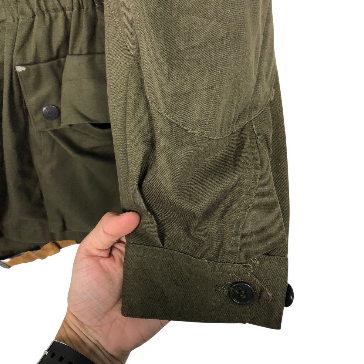 Vintage Vintage Heavy Jacket Military Collection Multi Pocket Cargo Size M / US 6-8 / IT 42-44 - 16 Thumbnail