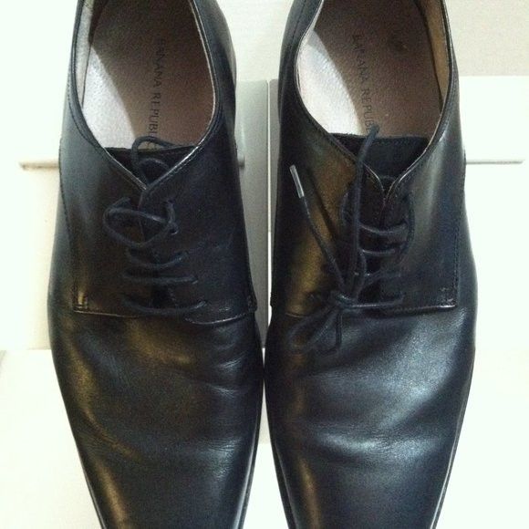 Banana Republic BANANA REPUBLIC MENS ITALIAN LEATHER DRESS SHOES SIZE: 10.5M Size US 10.5 / EU 43-44 - 1 Thumbnail