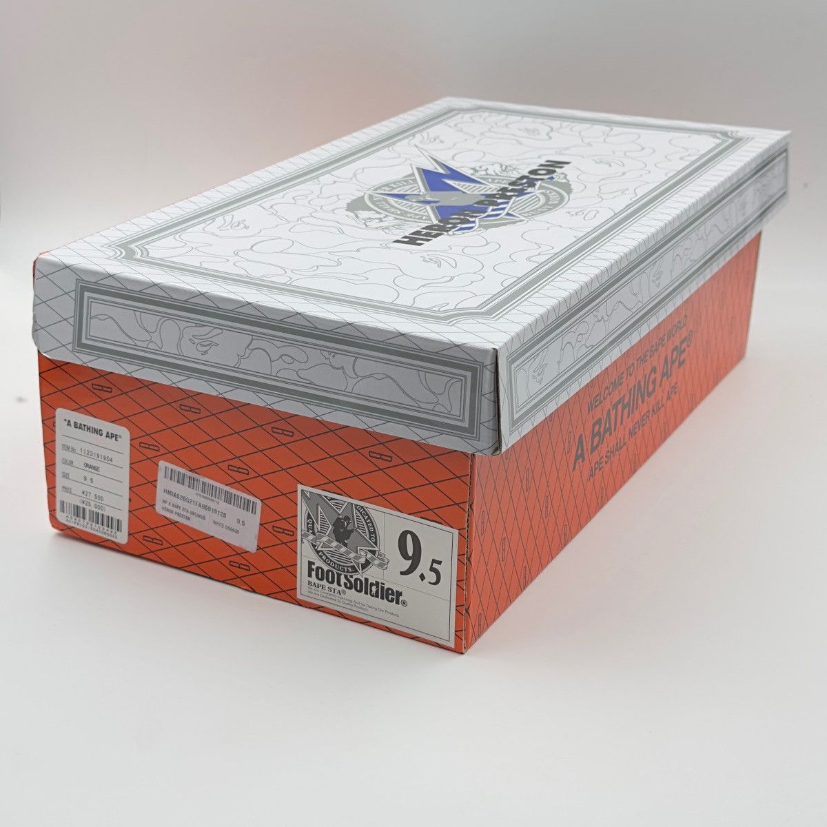 Bape × Heron Preston A Bathing Ape Bapesta Heron Preston 2022 Size US 9.5 / EU 42-43 - 3 Thumbnail
