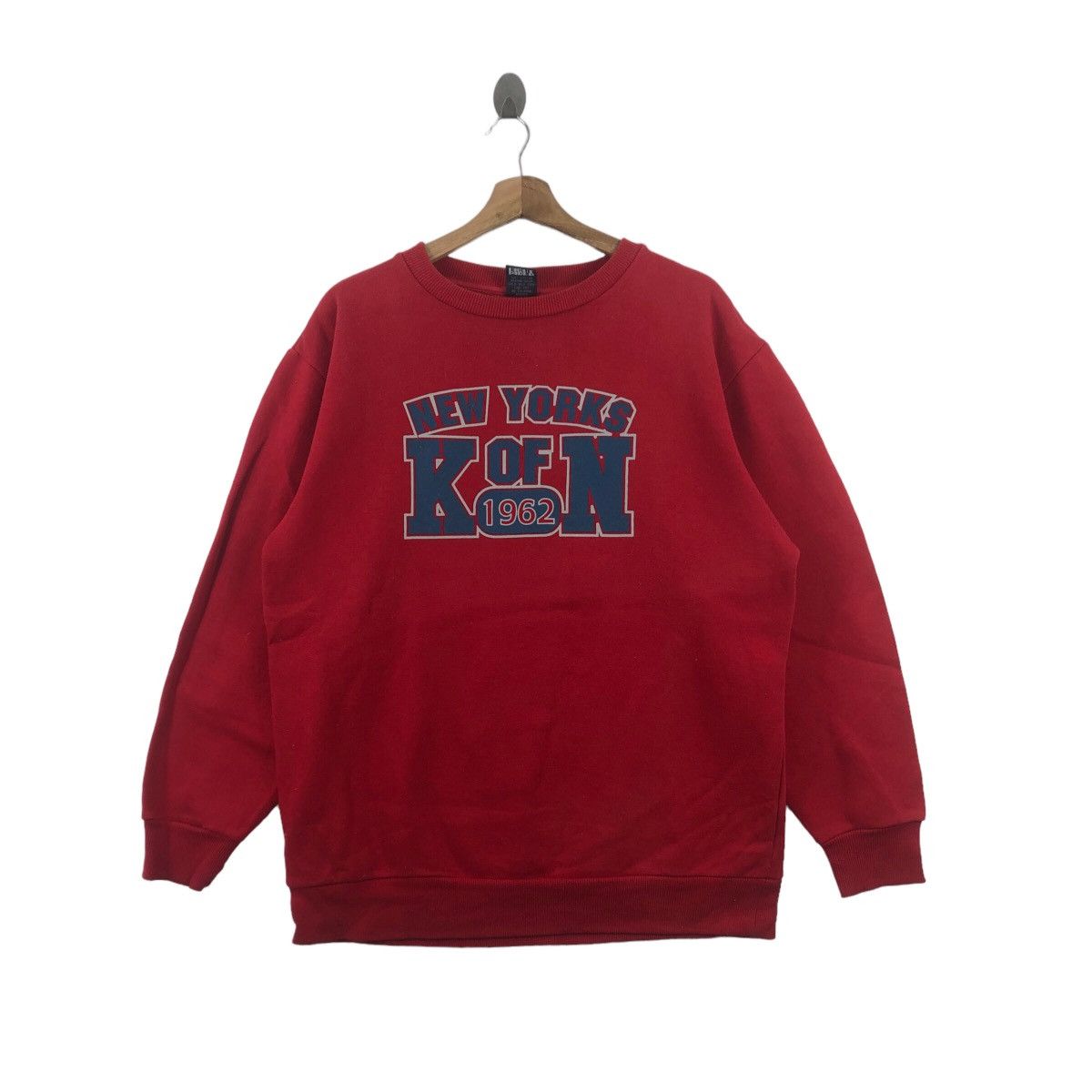 Vintage Vintage NEW YORK MONTANA K Of N Every Team Sweatshirt Size US L / EU 52-54 / 3 - 1 Thumbnail