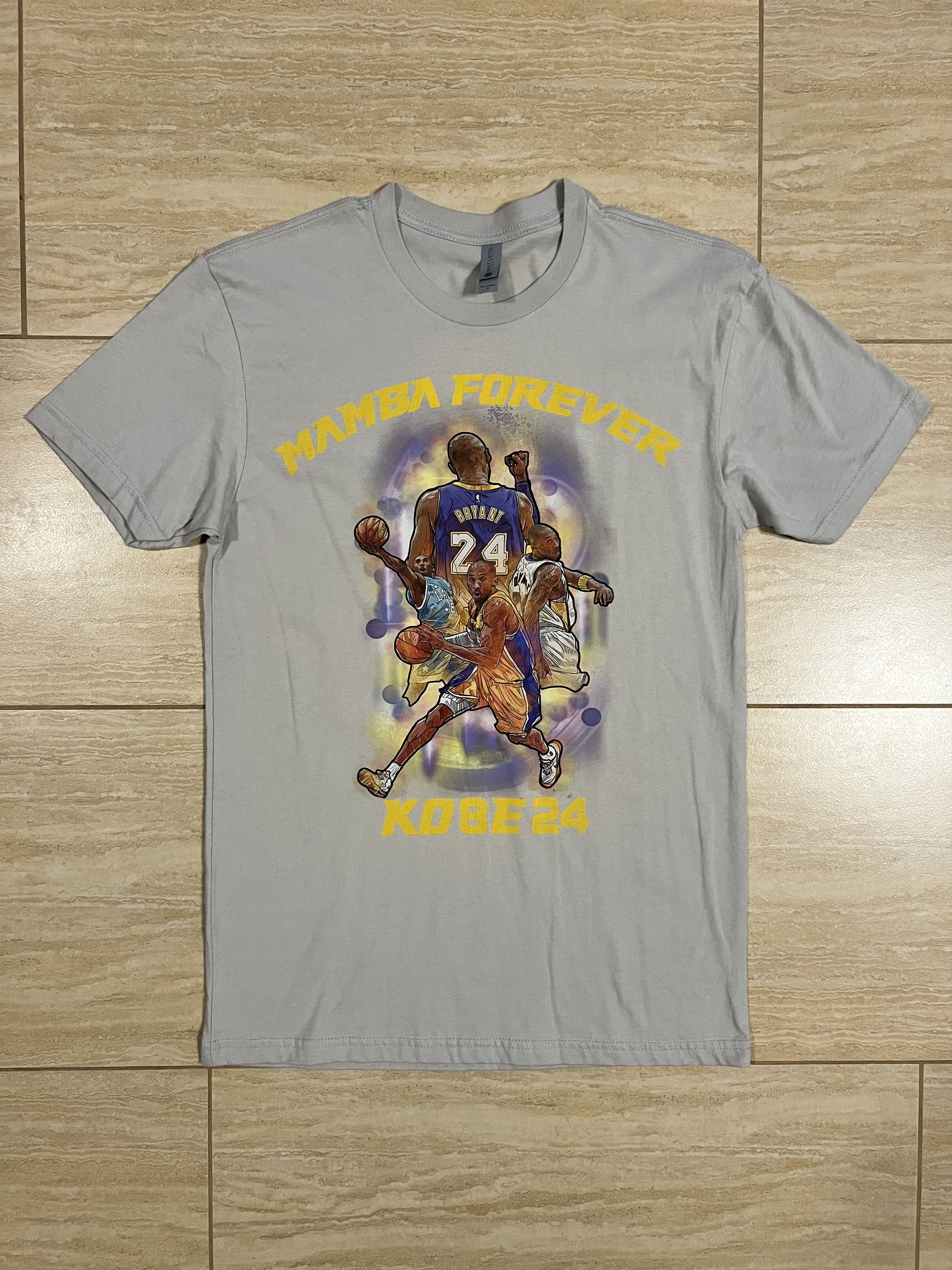 Other Size S - Kobe Bryant Mamba Forever T-Shirt Gray Size US S / EU 44-46 / 1 - 1 Thumbnail
