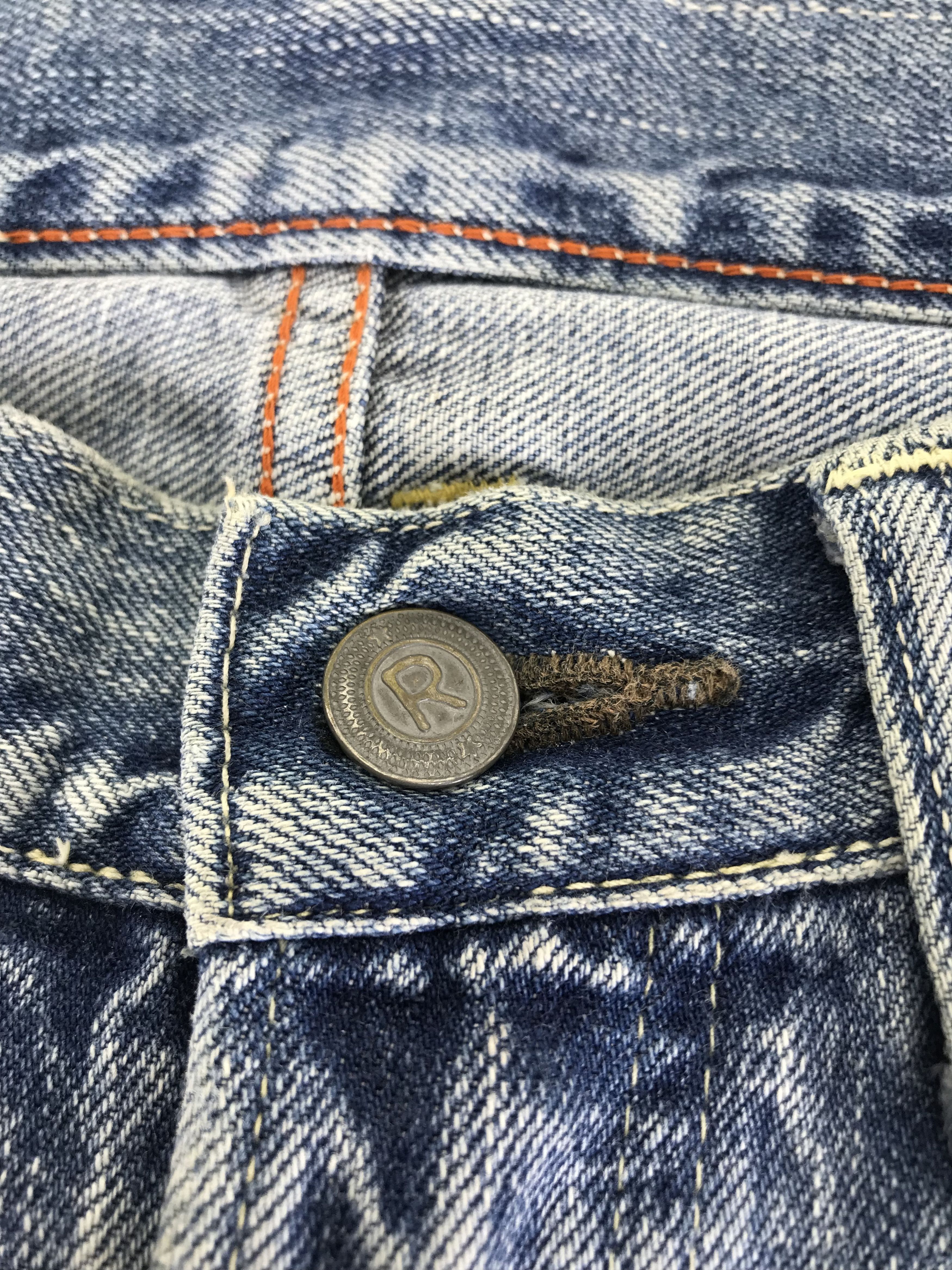 45rpm Vintage 45rpm by Kapital Kiro Hirata Blue Washed Jeans Size US 31 - 10 Thumbnail