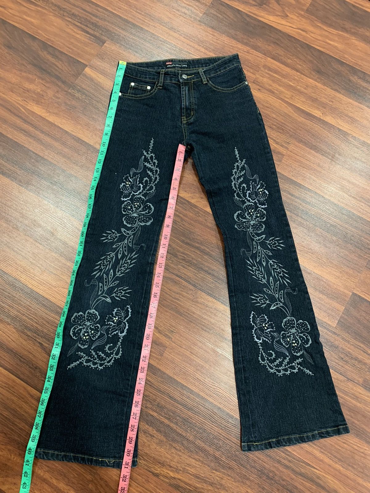 Other Junan LXL Flared Jeans Pants Size 28" / US 6 / IT 42 - 6 Thumbnail