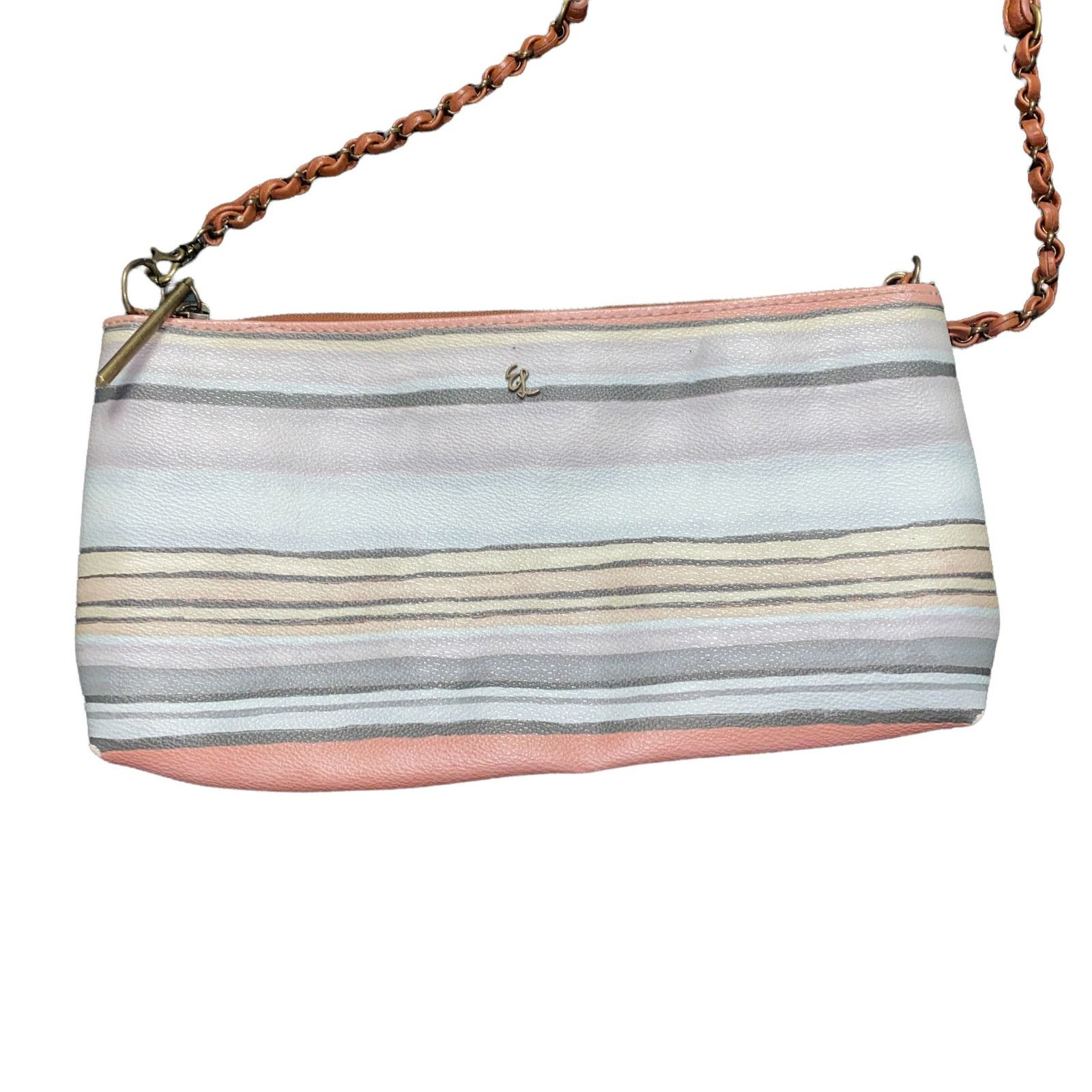 Other Elliott Lucca Pastel Multicolor Striped Crossbody Purse Bag Size ONE SIZE - 2 Thumbnail
