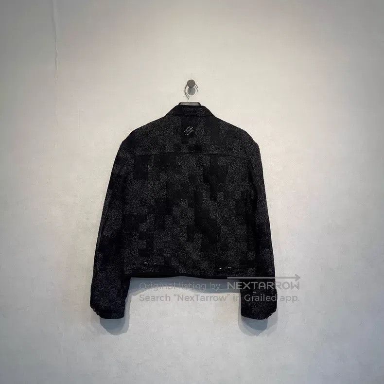 Louis Vuitton Louis Vuitton SS25 checkerboard stand-up collar jacket Size US M / EU 48-50 / 2 - 2 Thumbnail