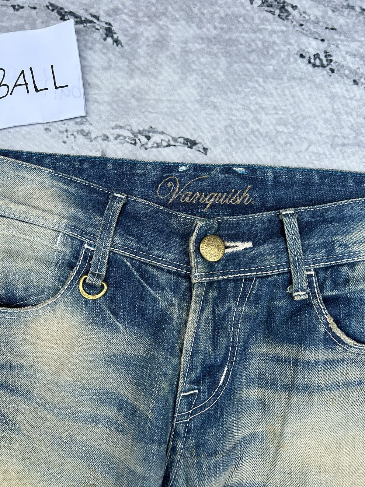 Vanquish Vanquish Distressed Jeans Size 30" / US 8 / IT 44 - 14 Thumbnail