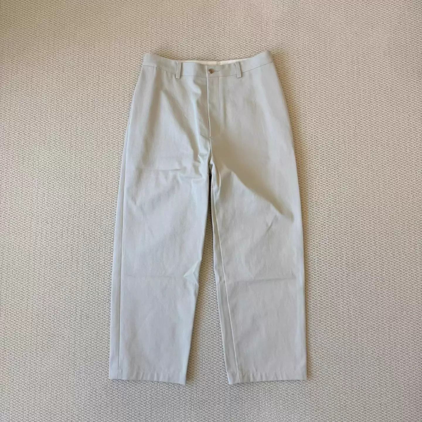 A.PRESSE AP TYPE.3 Black Wide-Tapered Chino 26SS Riri Brass Zipper Size US 32 / EU 48 - 2 Thumbnail
