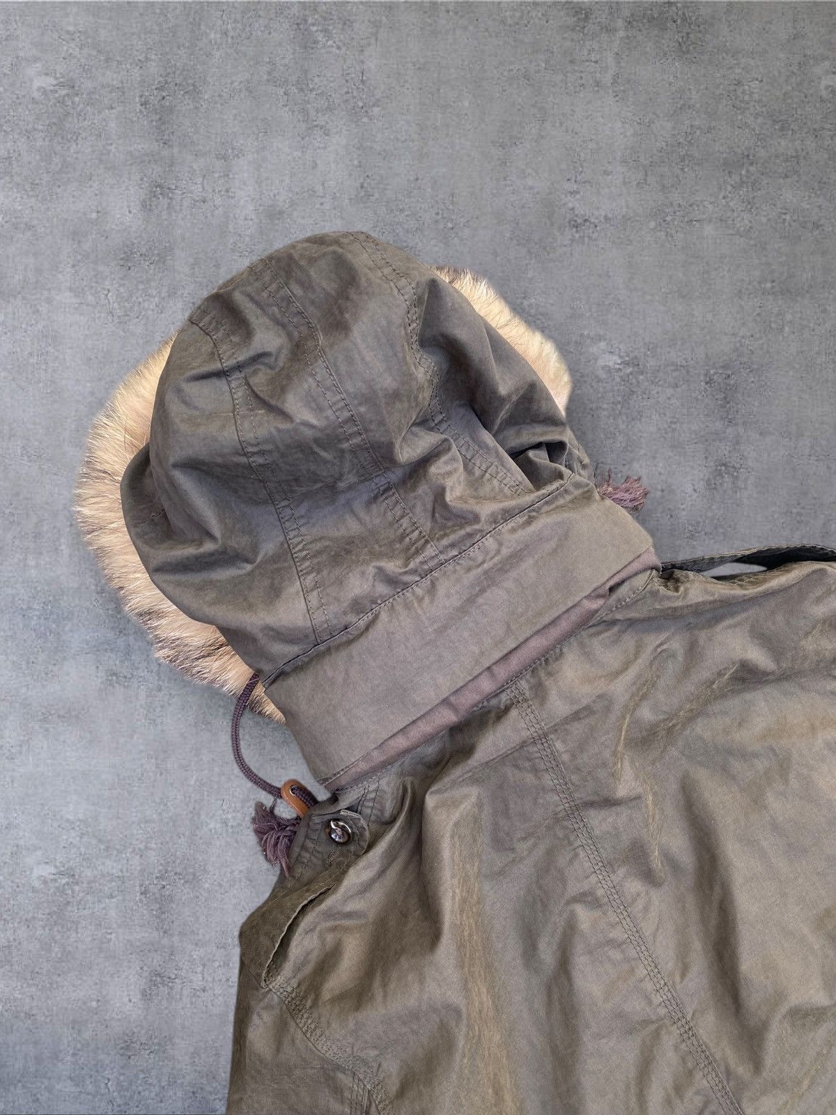 Japanese Brand × Takeo Kikuchi 2000s Takeo Kikuchi Fur Parka Size US S / EU 44-46 / 1 - 4 Thumbnail