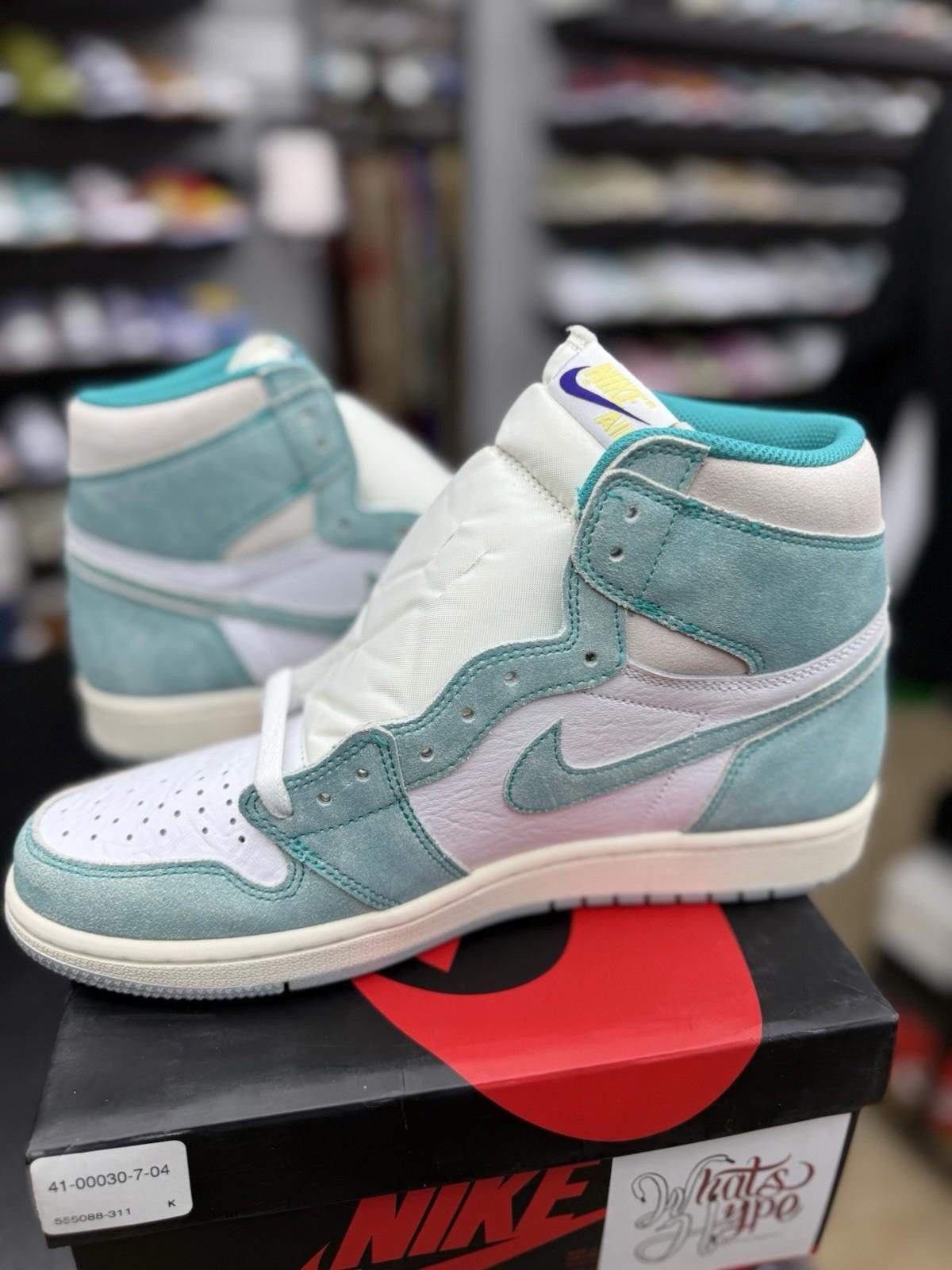 Jordan Brand Size 10 - Air Jordan 1 Retro OG High Turbo Green Authentic Size US 10 / EU 43 - 4 Thumbnail