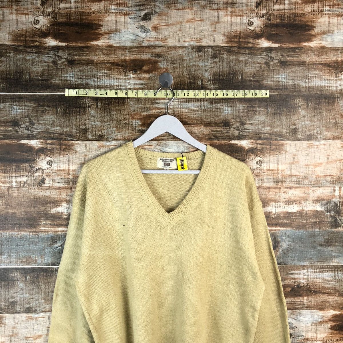 Vintage Le Guattro Stagioni Brown vintage Knitwear sweatshirt #A1969 Size US L / EU 52-54 / 3 - 2 Thumbnail
