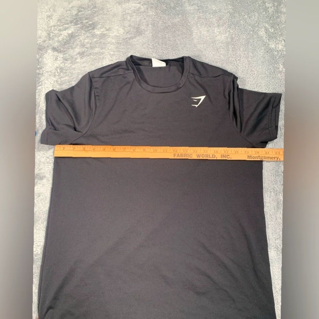 Gymshark Gymshark Black Medium Tee Shirt Men M Regular Shirt Size US M / EU 48-50 / 2 - 7 Thumbnail