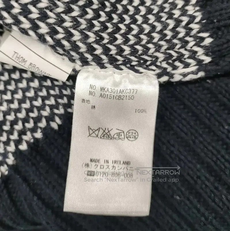 Thom Browne Thom Browne Black Wool Sweater for Women . Size L / US 10 / IT 46 - 4 Thumbnail
