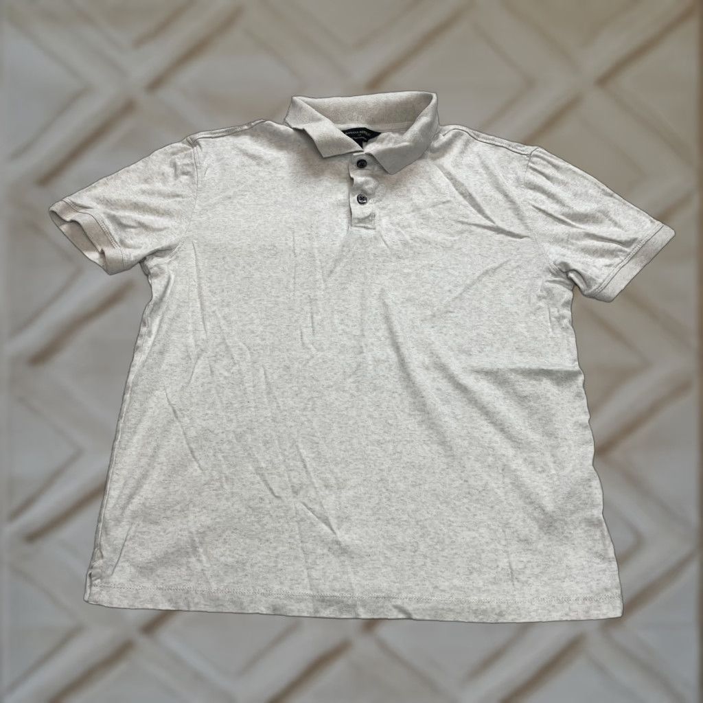 Banana Republic Banana Republic Polo Shirt Mens M Beige Short Sleeve Collared Regular Fit Golf Size US M / EU 48-50 / 2 - 1 Thumbnail