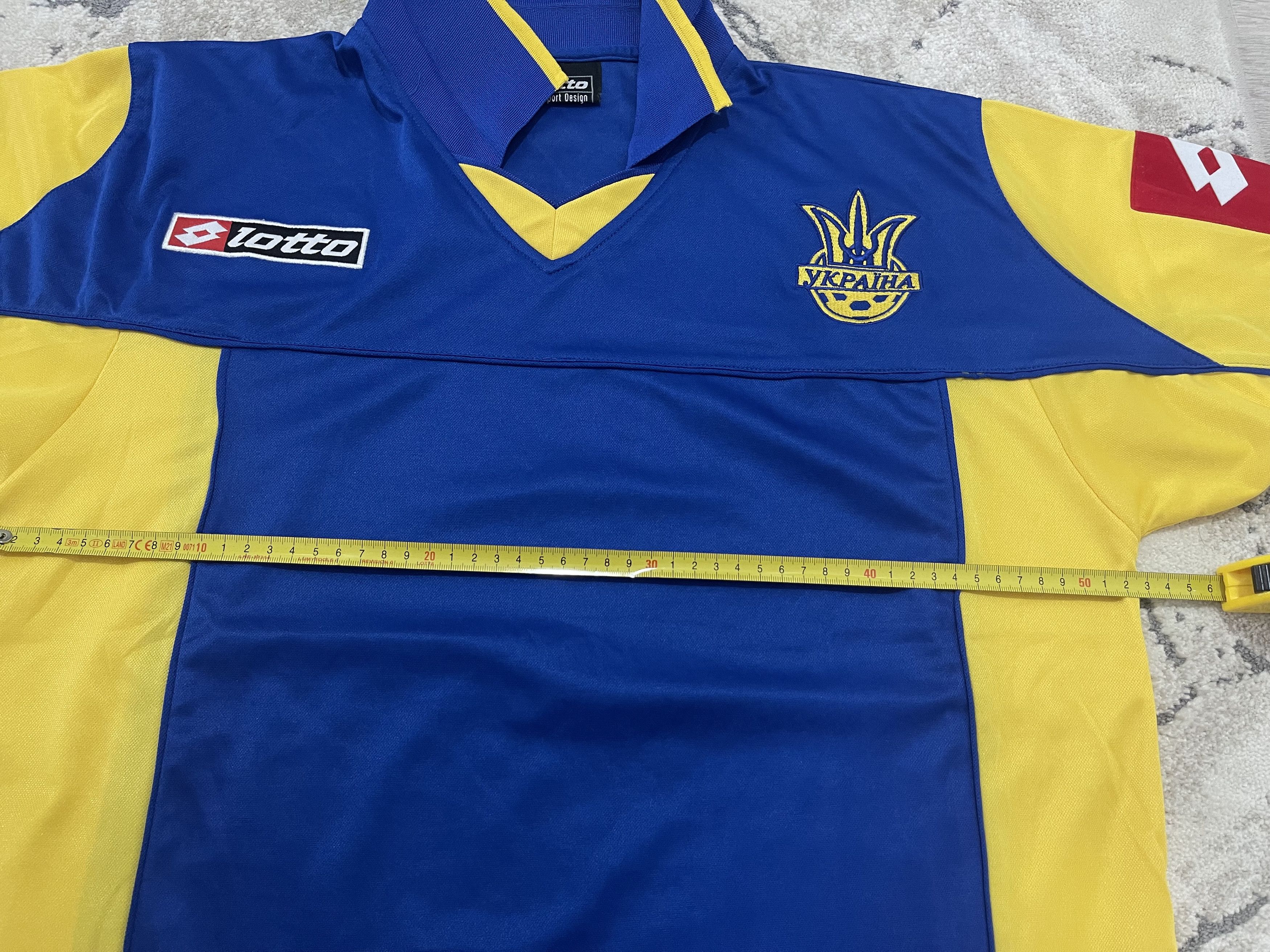Lotto Sport Vintage Lotto Ukraine Jersey M 2004–06 Blue Yellow Size US M / EU 48-50 / 2 - 9 Thumbnail