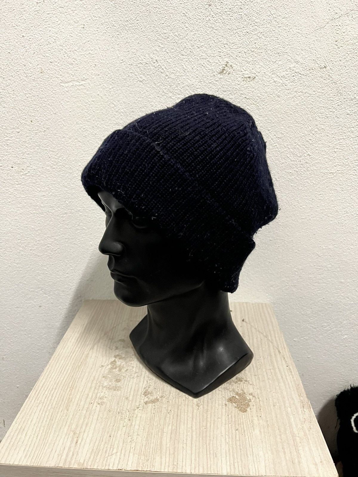 Mizuno Vintage Mizuno Plain Beanie Hat Size ONE SIZE - 3 Thumbnail