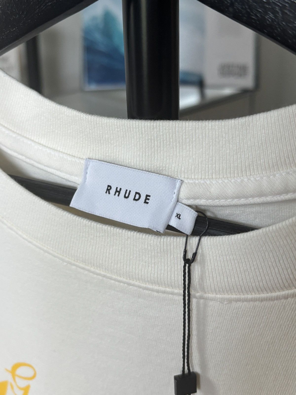 Rhude RHUDE WORLDWIDE LOGO TEE Size US XL / EU 56 / 4 - 4 Thumbnail