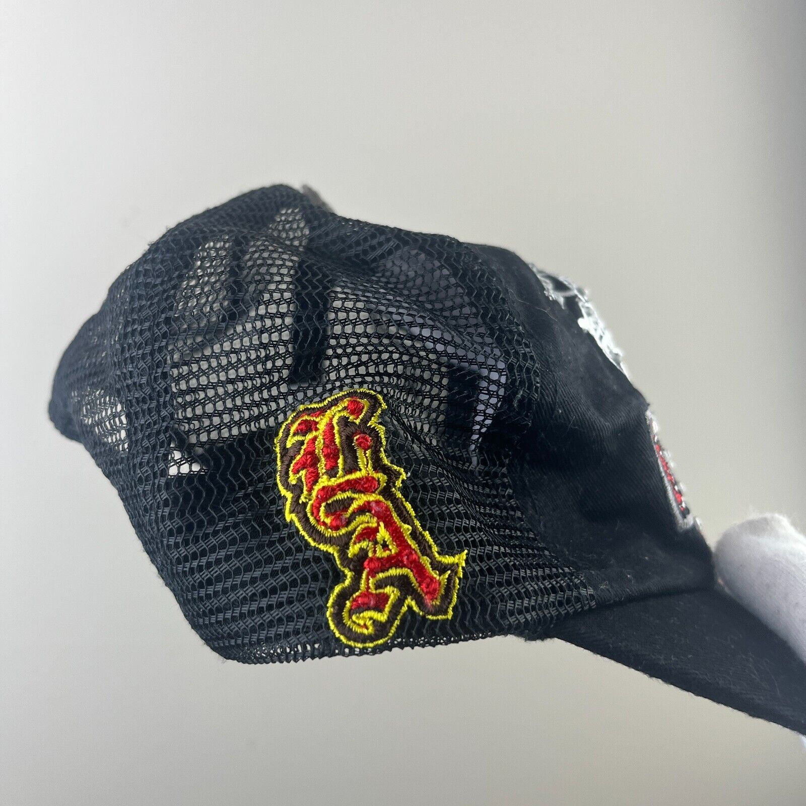 Ed Hardy × Vintage Vintage Y2K Ed Hardy Christian Audigier Skull Cross Snapback Size ONE SIZE - 3 Thumbnail