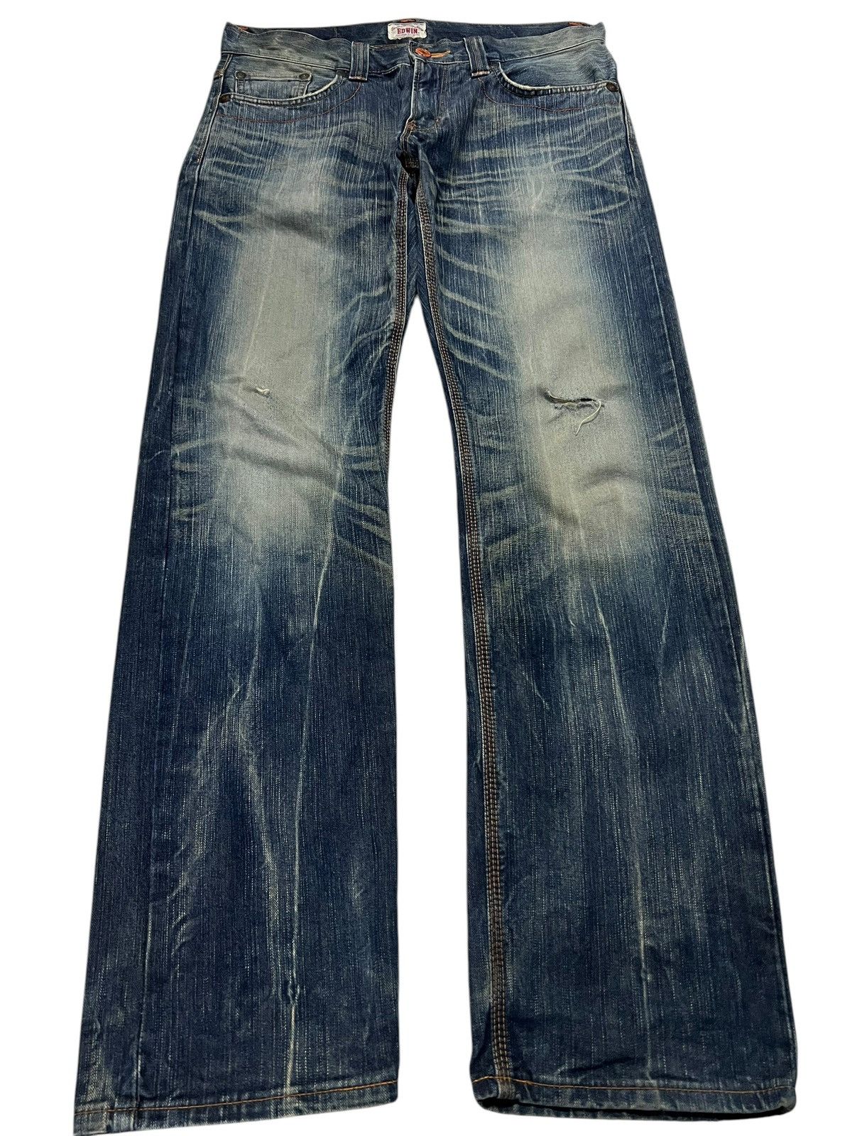 💥Flare💥 Edwin Exclusive Vintage XV Distress Mud Wash Jean
