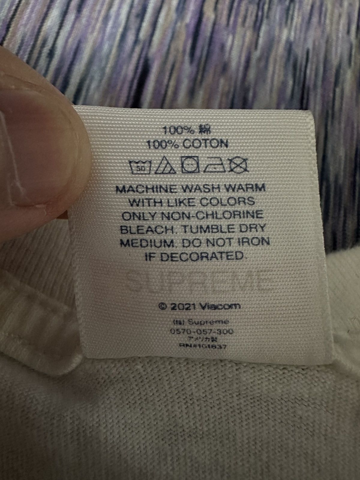 Supreme Supreme Raphael Tee Size US S / EU 44-46 / 1 - 4 Thumbnail