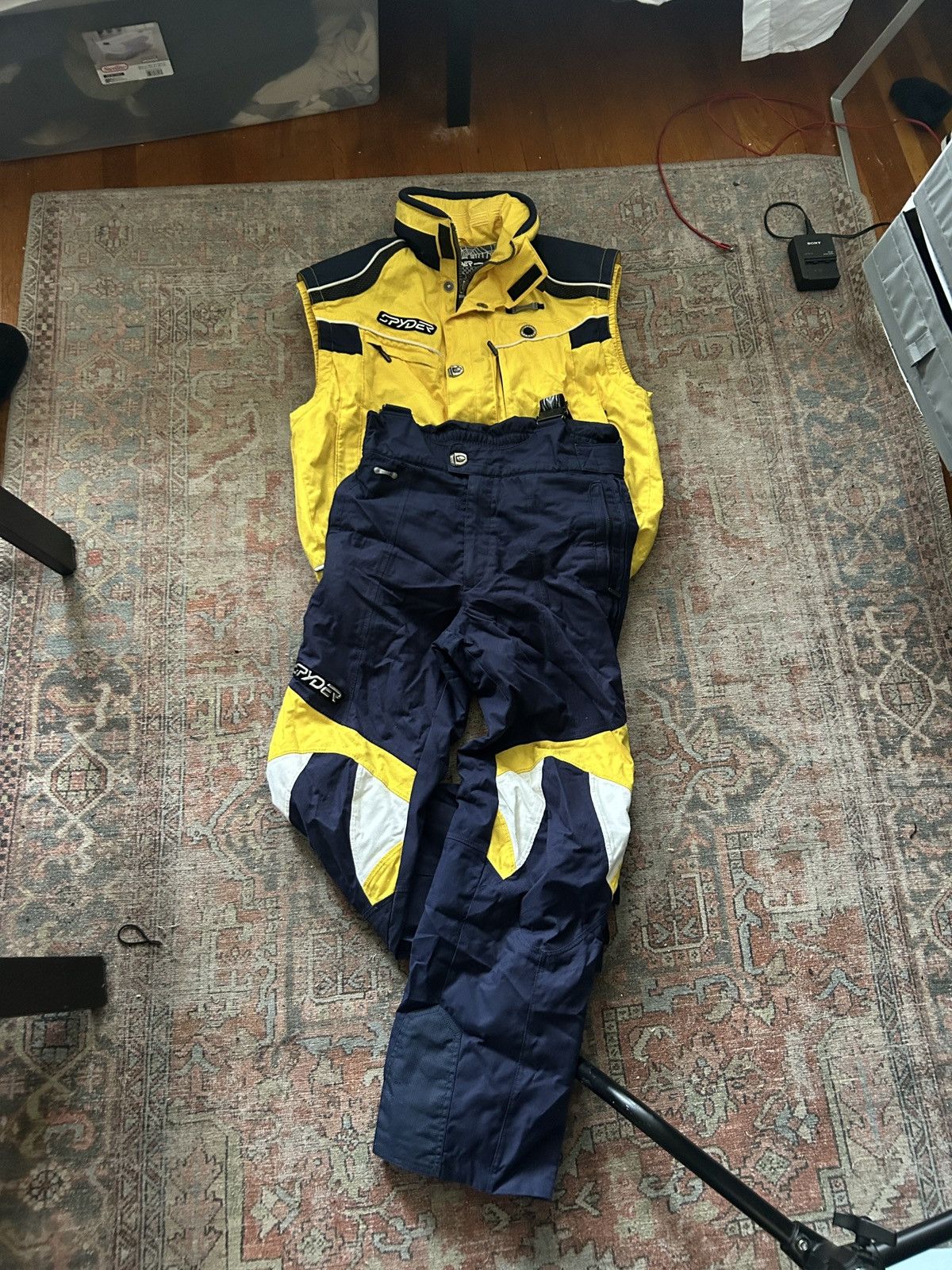 Spyder Vintage Spyder Ski Vest/Jacket and Pants Size US M / EU 48-50 / 2 - 1 Thumbnail