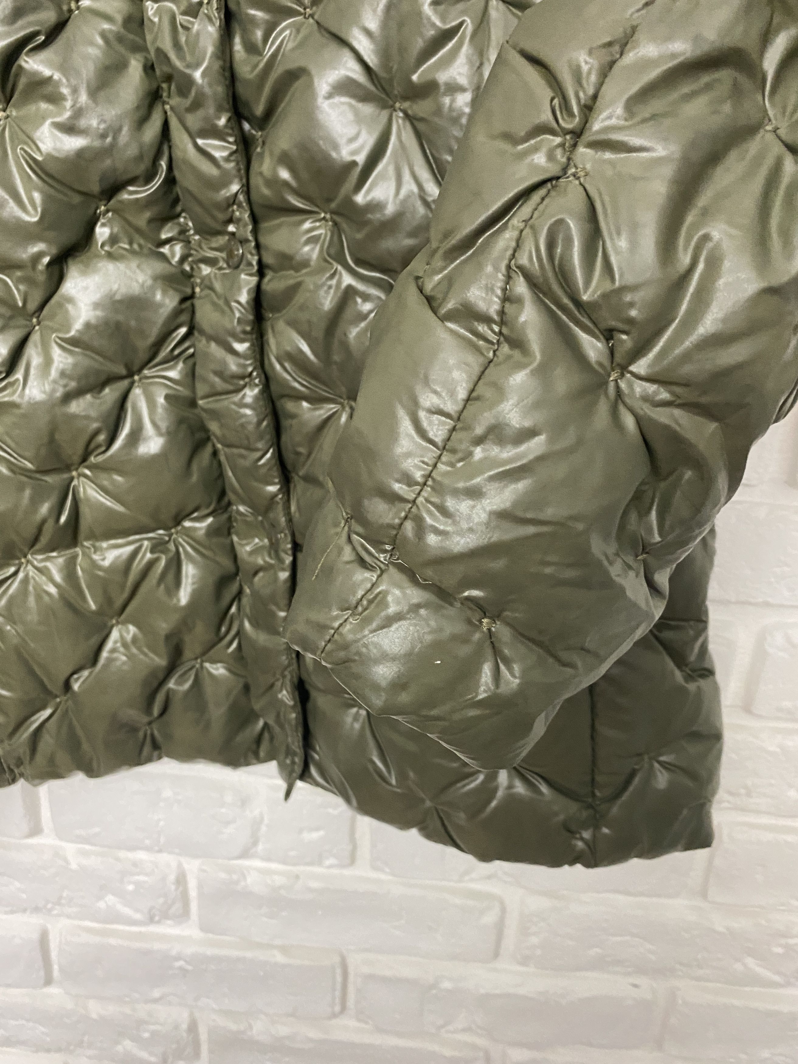 Moncler Moncler Down Quilted Jacket Puffer Khaki Small Logo Size 2 Size M / US 6-8 / IT 42-44 - 6 Thumbnail