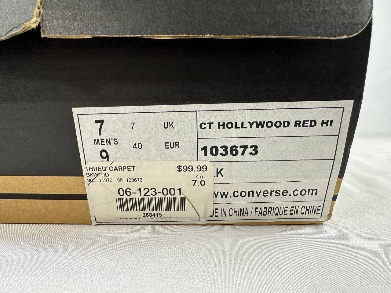 Converse Lupe Fiasco x Converse Chuck Taylor All Star Hollywood Hi Size US 7 / EU 40 - 14 Thumbnail