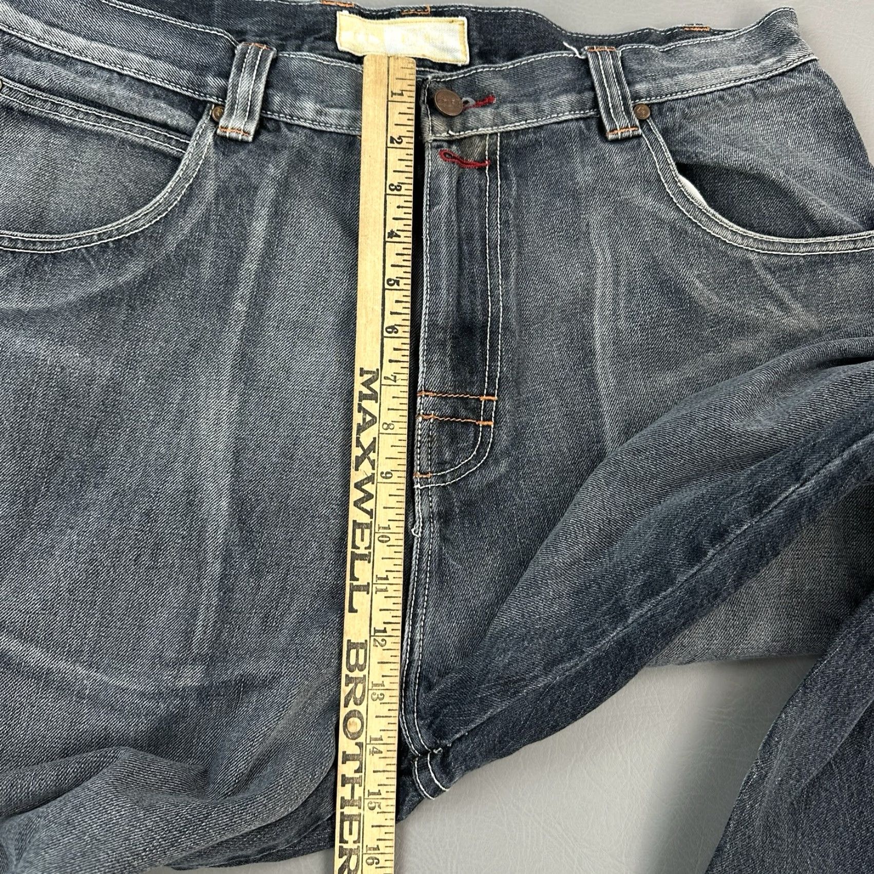 Vintage Vintage PJ Mark Jeans Mens 38x32 Blue Wide Leg Baggy Hip Hop Streetwear Y2K Jeans Mens 38 Blue Wide-Leg 90s Hip Hop Retro Punk Logo Size US 38 / EU 54 - 7 Thumbnail