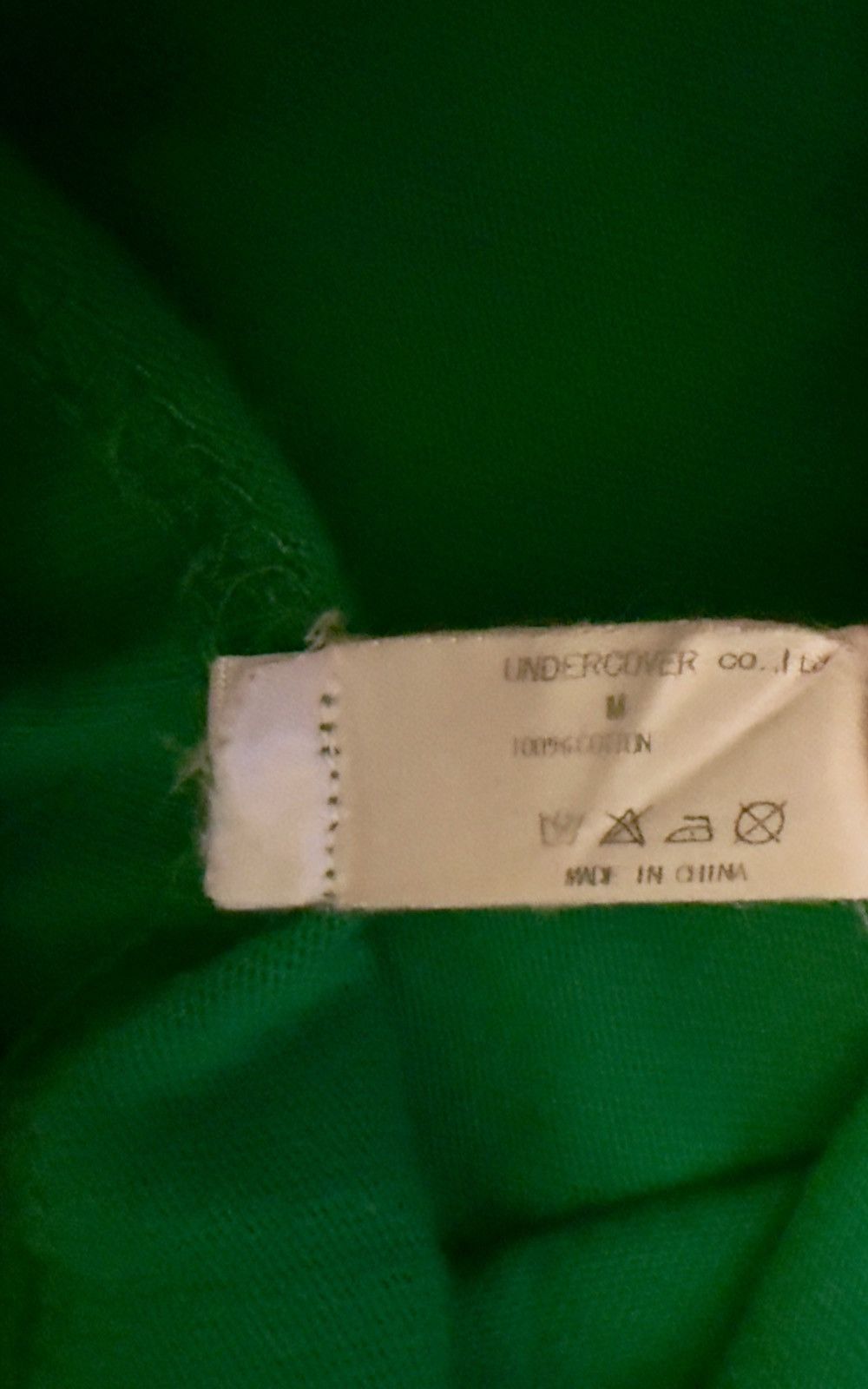 Undercover Undercover 2001 Chaotic Mutant S/S Tee Green Size US M / EU 48-50 / 2 - 6 Thumbnail