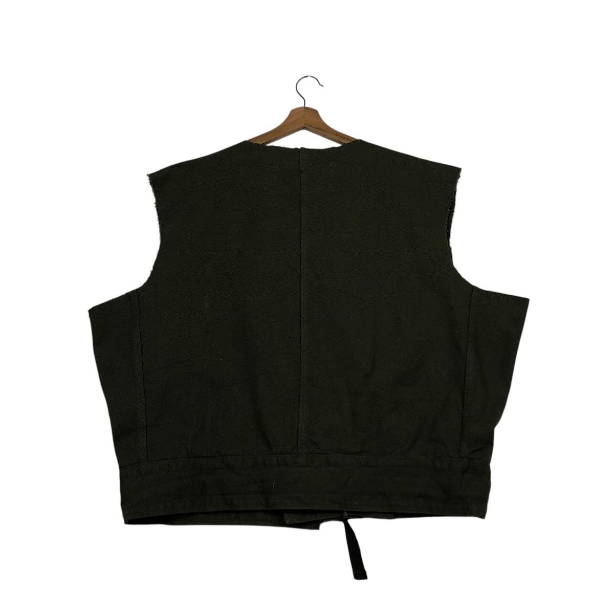 Japanese Brand CRAFTSMANSHIP Biker Tactical Asym Field Vest Olive Utility Size US M / EU 48-50 / 2 - 9 Thumbnail