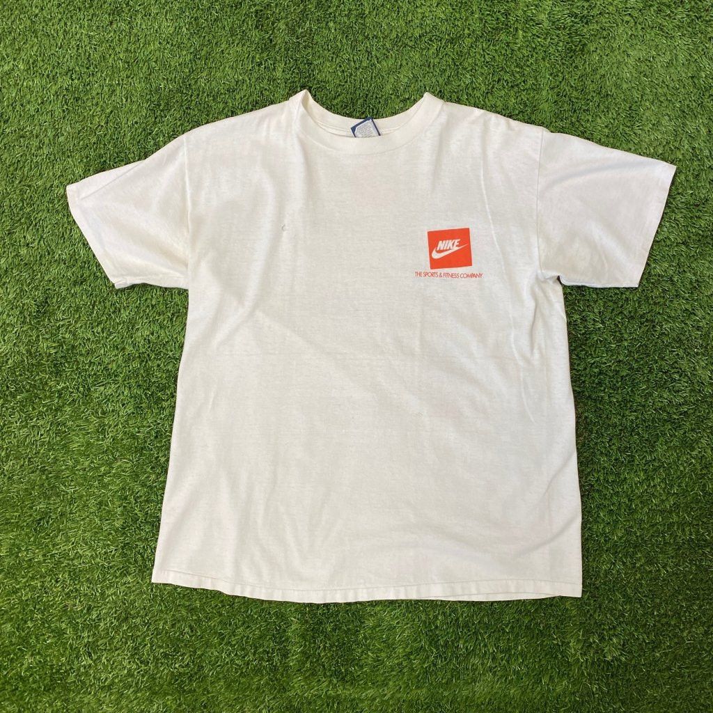 Nike Nike Vintage Staff Tee ALL Nike Brand's Made In USA Size US M / EU 48-50 / 2 - 2 Thumbnail