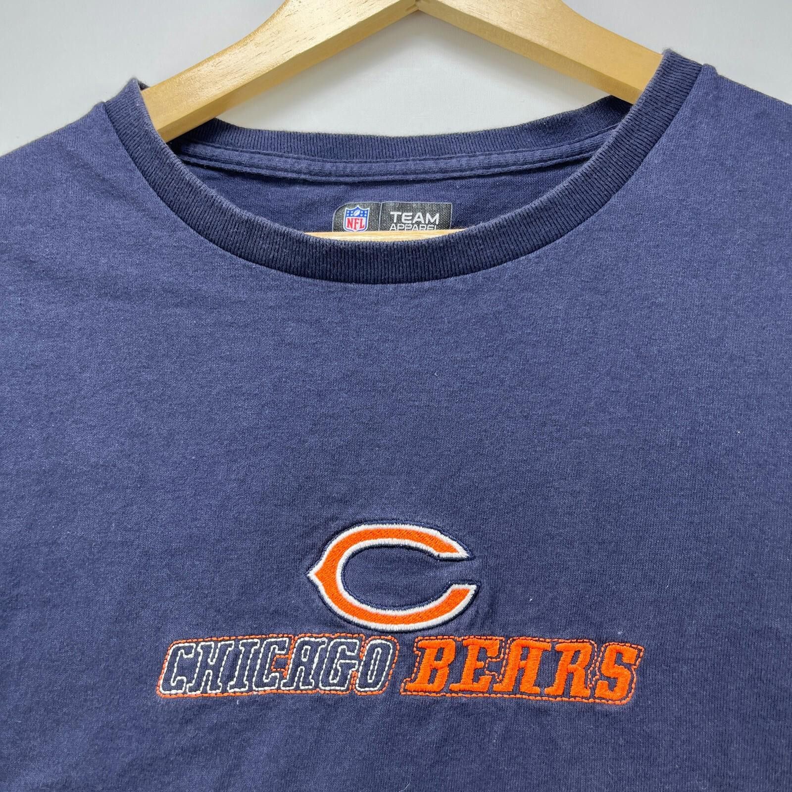 Vintage Vintage Y2K Chicago Bears Embroidered T-Shirt XL NFL Size US XL / EU 56 / 4 - 3 Thumbnail