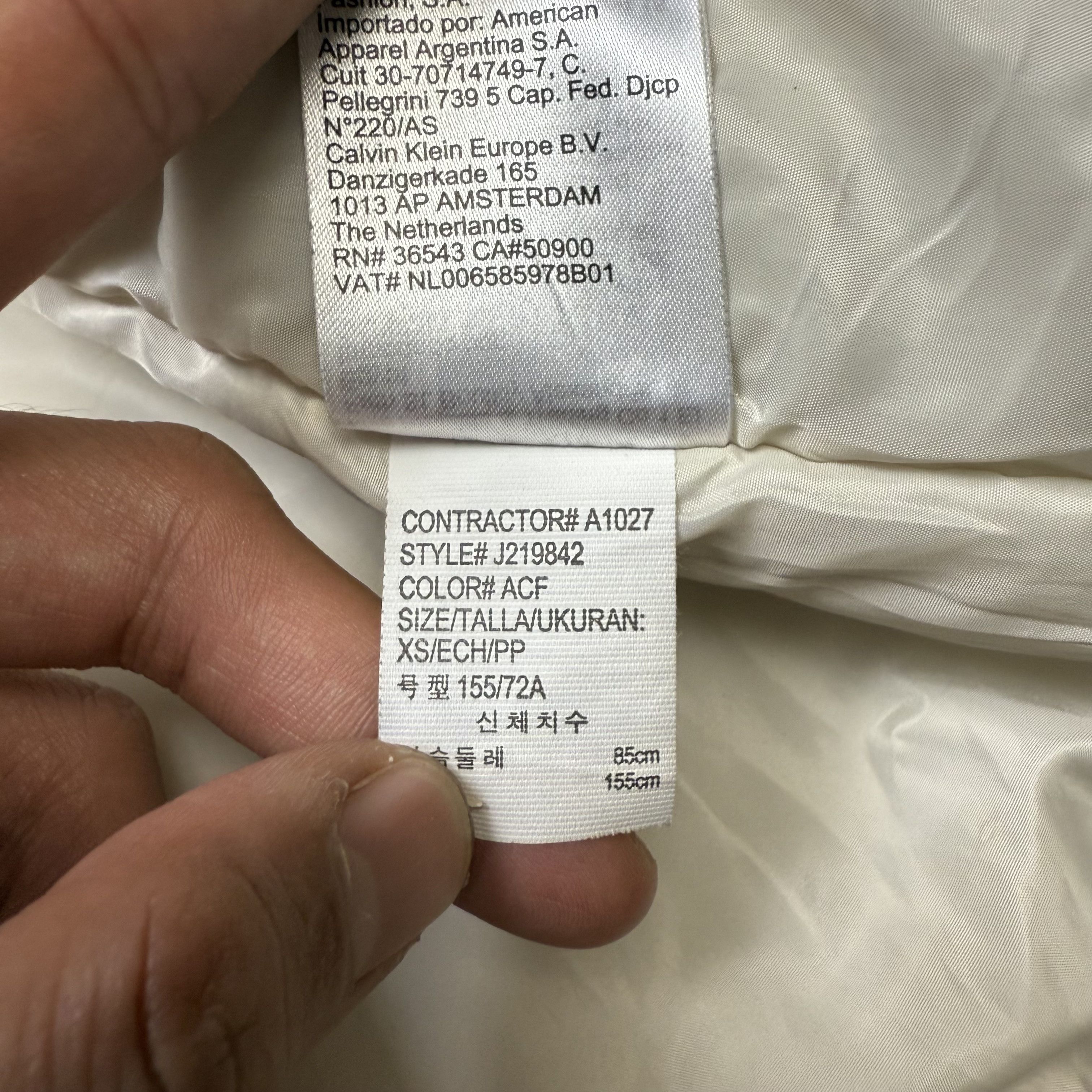Calvin Klein Calvin Klein Fleece Sherpa Short Jacket Size XS / US 0-2 / IT 36-38 - 14 Thumbnail