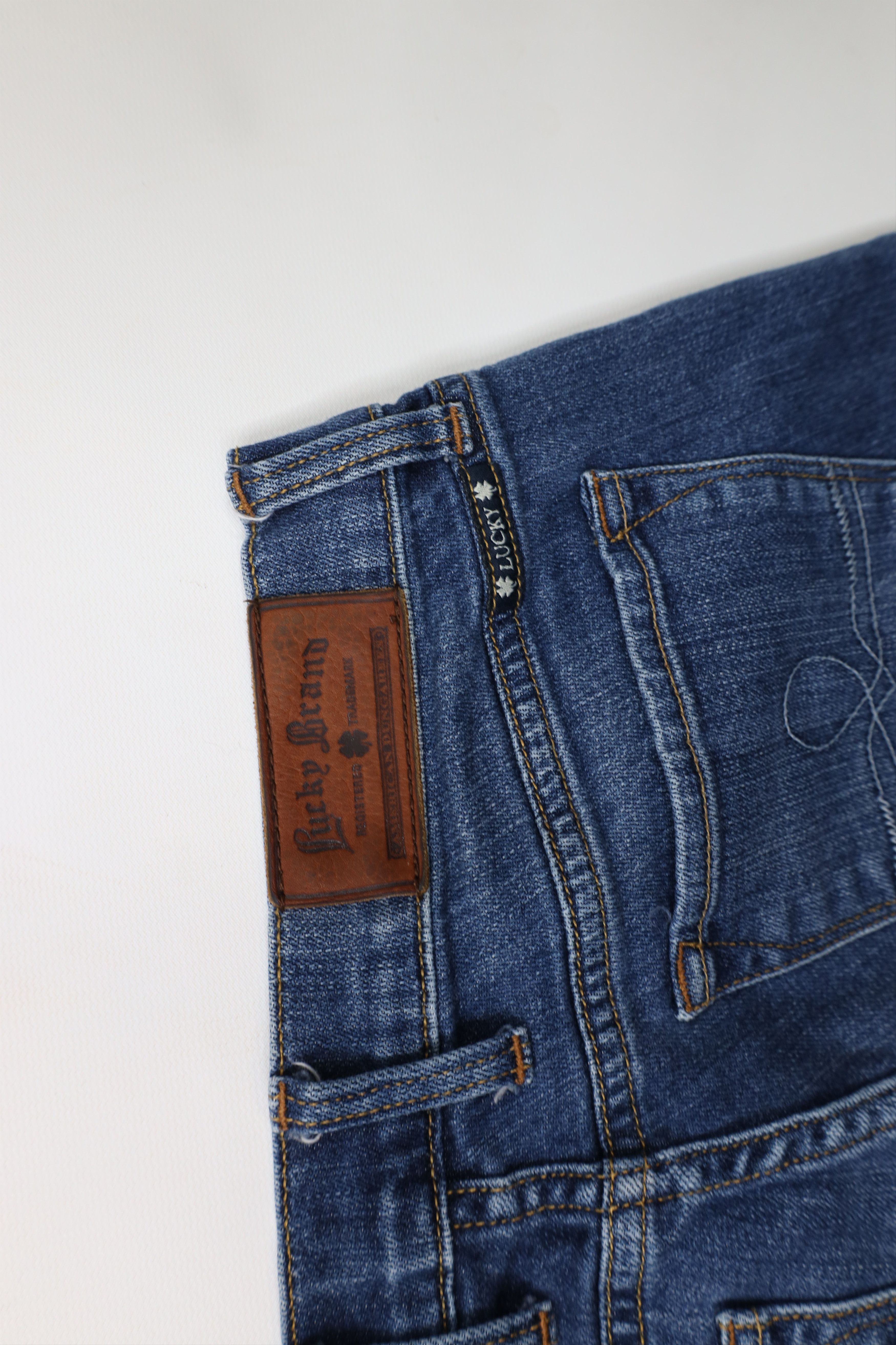 Lucky Brand × Vintage Vintage Y2K Lucky Brand Sofia Straight Leg Denim Jeans Size 27" / US 4 / IT 40 - 13 Thumbnail
