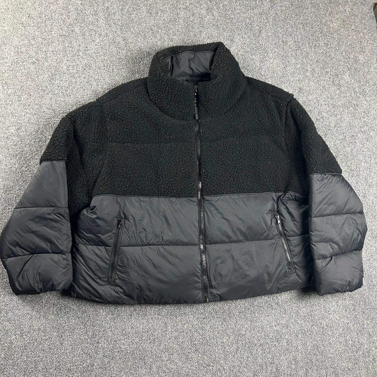 Old Navy Old Navy Jacket Womens Extra Large Full Zip Fleece Puffer Size XL / US 12-14 / IT 48-50 - 1 Thumbnail