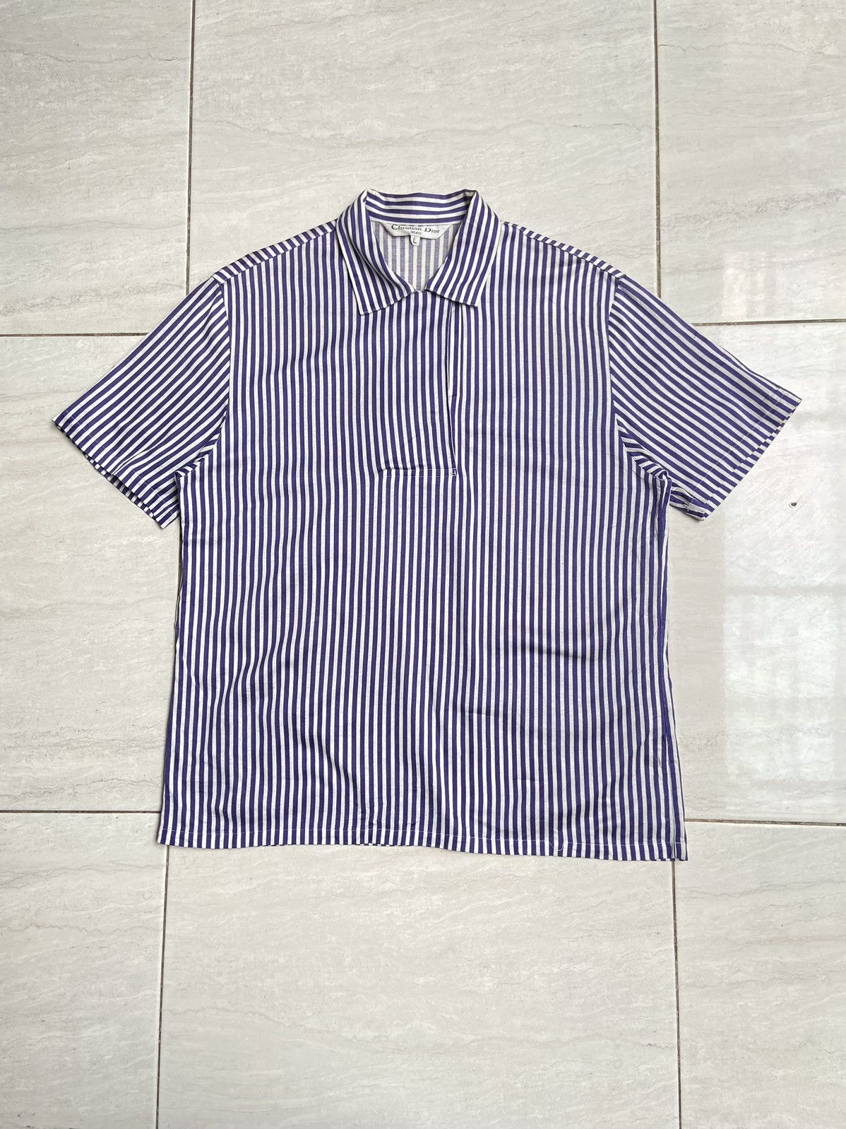 Christian Dior Monsieur × Dior CHRISTIAN DIOR SPORTS Striped Shirt Size S / US 4 / IT 40 - 6 Thumbnail