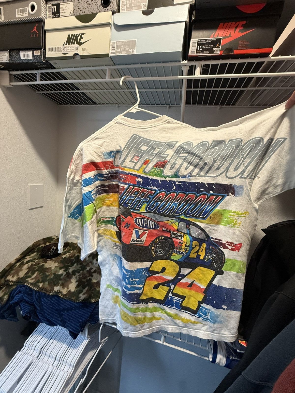Vintage AOP Jeff Gordon Tee Size US XXL / EU 58 / 5 - 2 Thumbnail