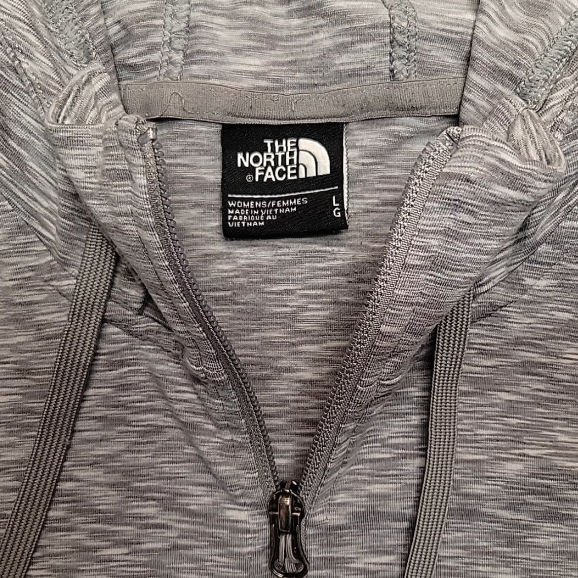 The North Face North Face Hoodie Womens L Gray Full Zip Hooded Lightweight Performance Shirt Size L / US 10 / IT 46 - 5 Thumbnail