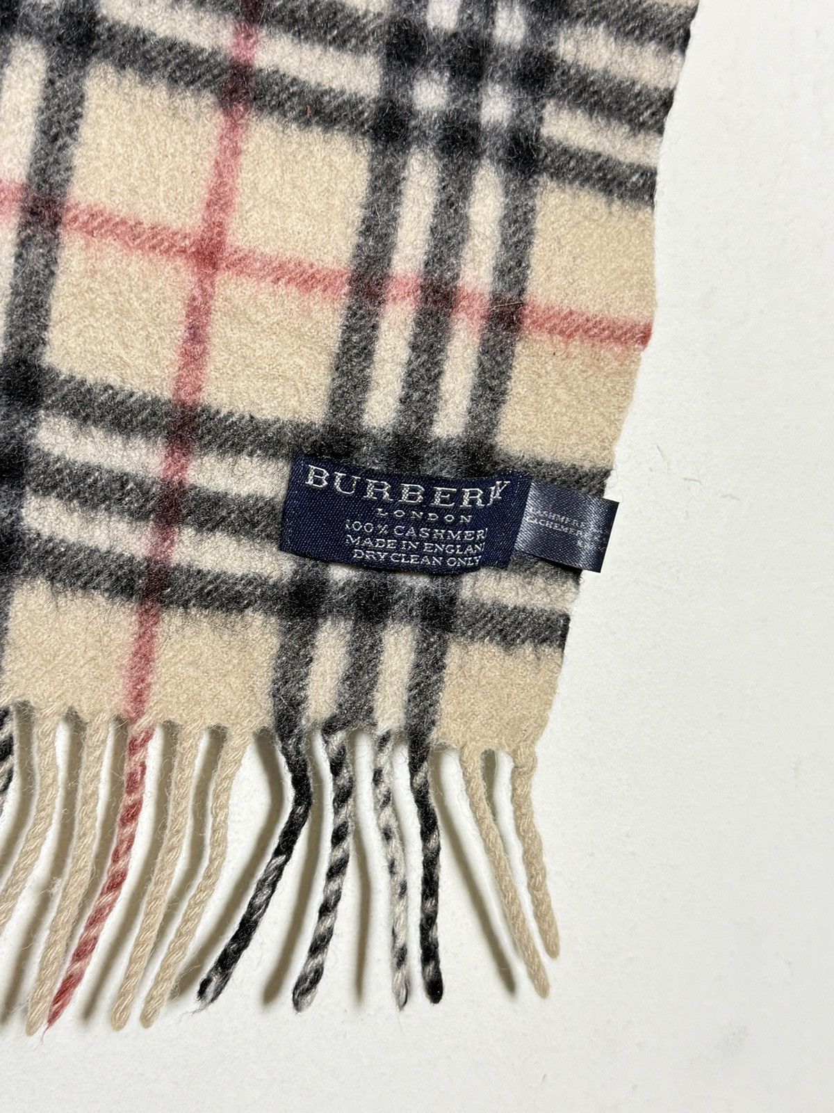 Burberry burberry cashmere nova check camel scarf Size ONE SIZE - 3 Thumbnail