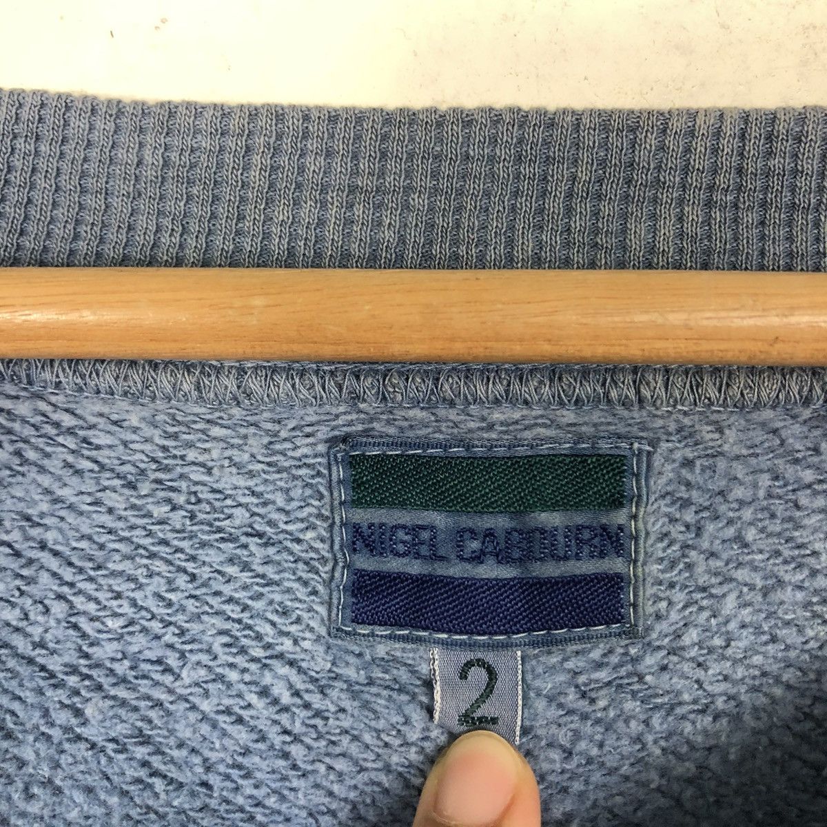 Nigel Cabourn 🔥90’s Vintage Crewneck Sweatshirt Nigel Cabourn Parachute Size US M / EU 48-50 / 2 - 10 Thumbnail