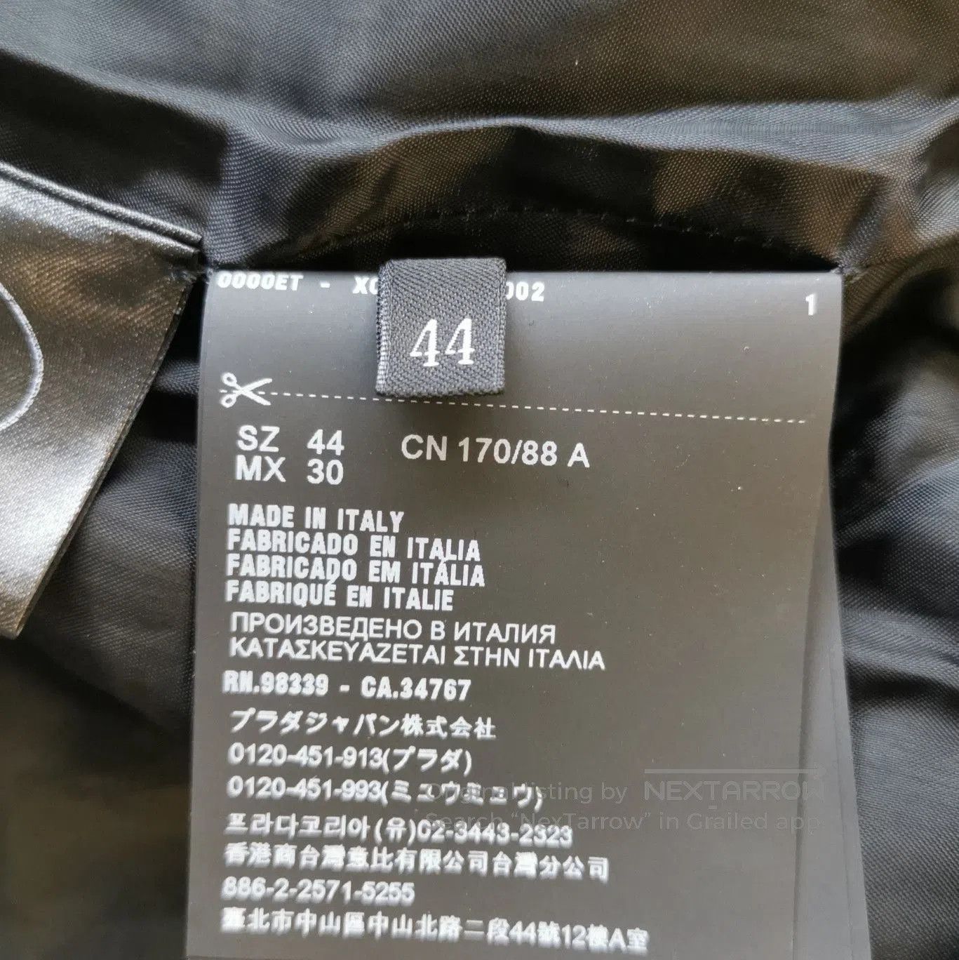 Prada Prada Black Wool Crewneck Dress . Size US 44 / EU 60 - 8 Thumbnail