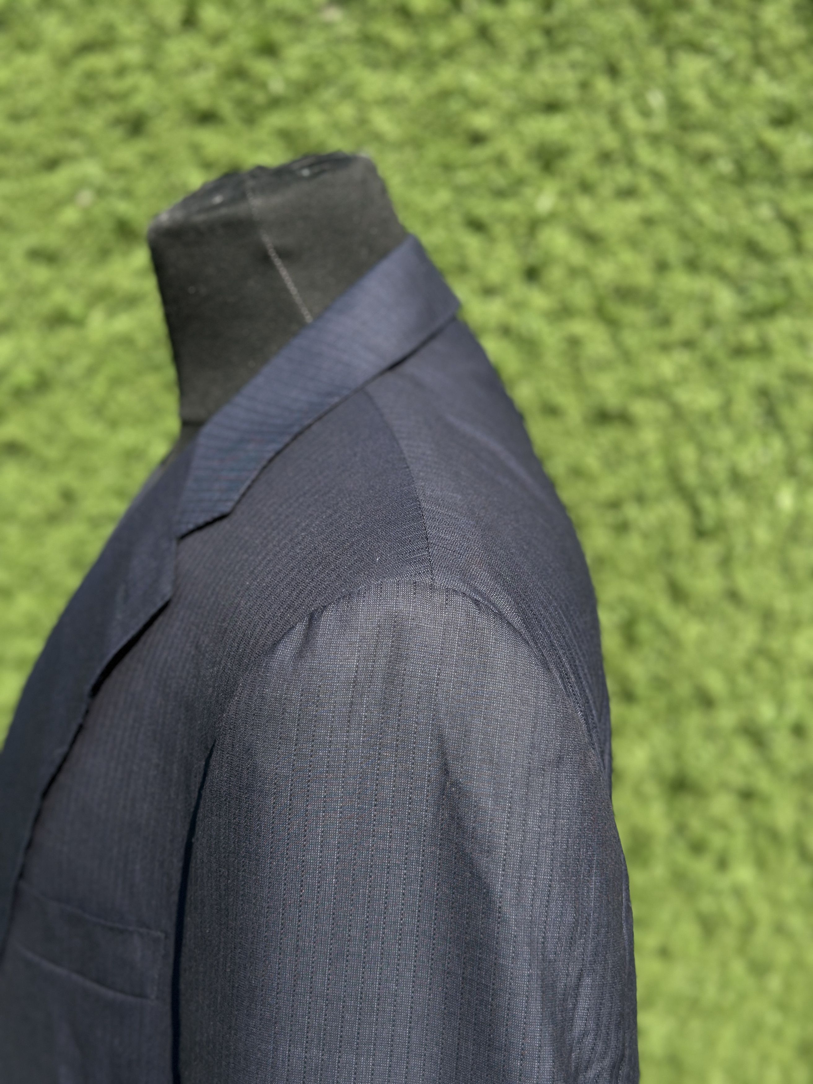 Canali Canali Sir Montreux Wool Blazer Jacket Navy EU 54 Size 54R - 4 Thumbnail