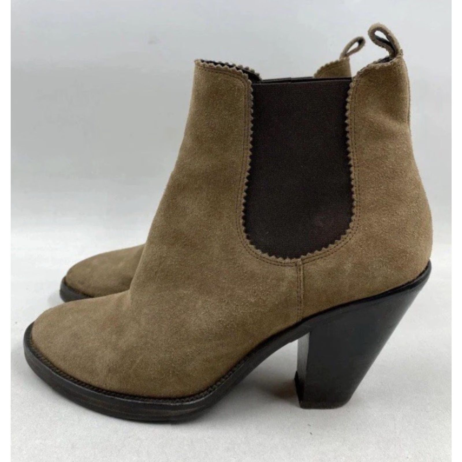 Allsaints Women AllSaints Chelsea Boots Chelsea Boots Women Suede Portugal Khaki Brown 9.5 EU40 Brown Suede Chelsea Boots 9.5 Womens Portugal AllSaints Size US 10 / IT 40 - 3 Thumbnail