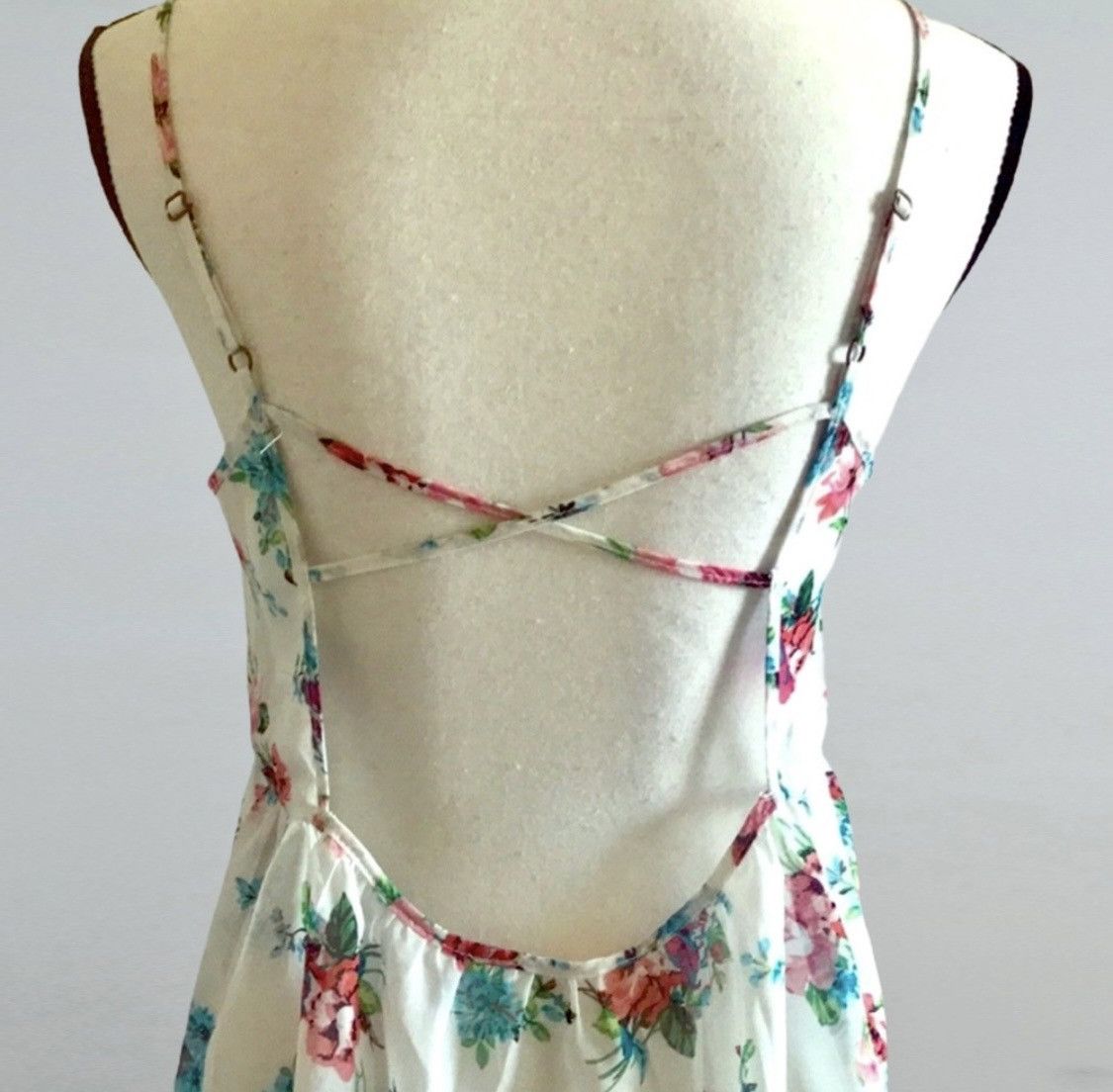 Other OPEN BACK SEMI SHEER FLORAL PRINT TANK TOP SIZE M Size M / US 6-8 / IT 42-44 - 3 Thumbnail